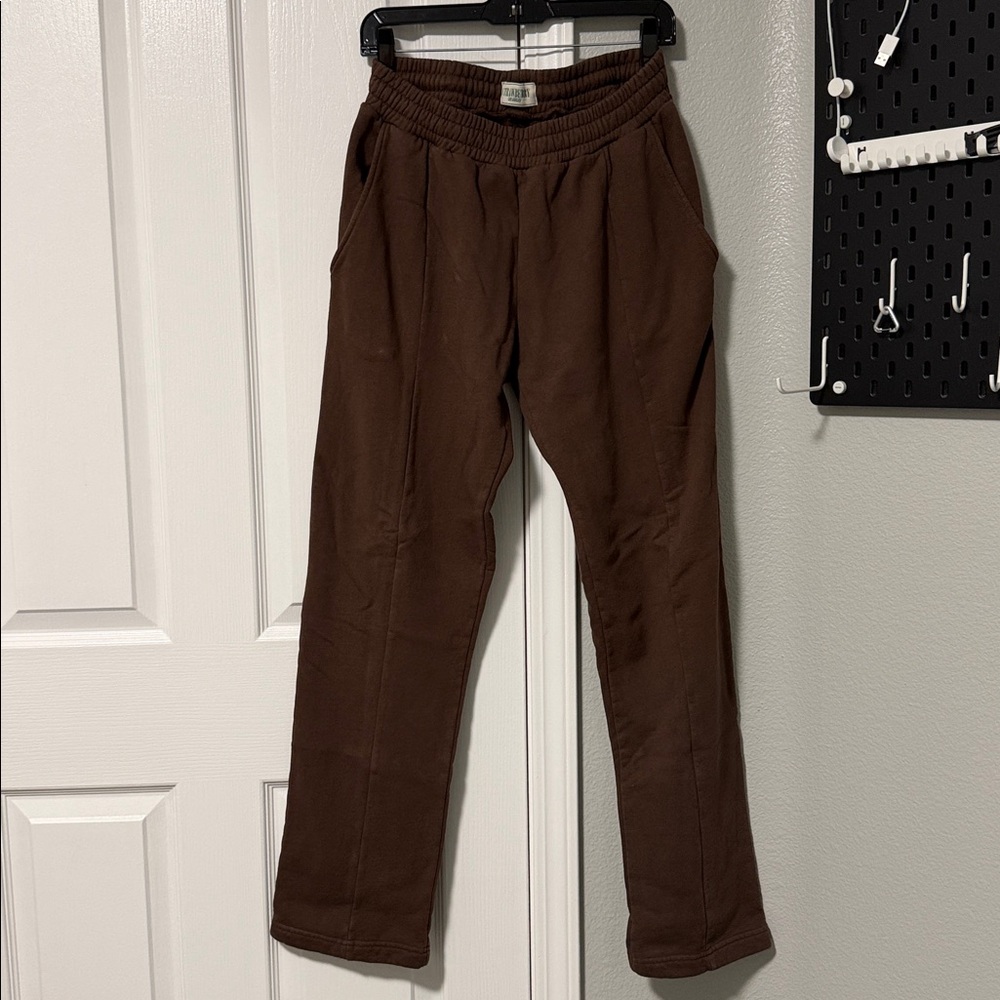 Strawberry Pleated Sweatpants